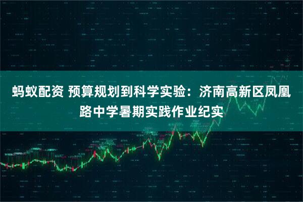 蚂蚁配资 预算规划到科学实验：济南高新区凤凰路中学暑期实践作业纪实