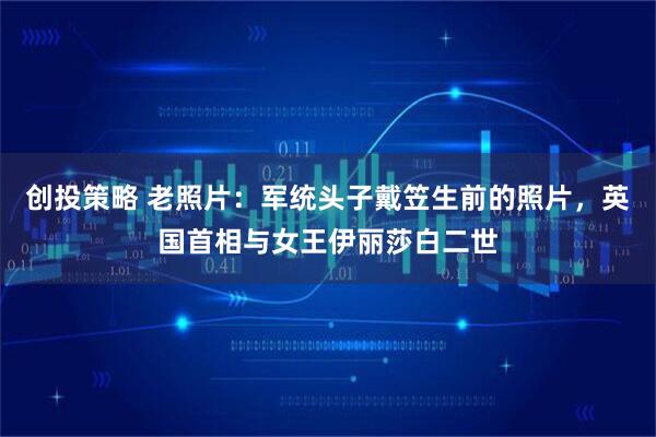 创投策略 老照片：军统头子戴笠生前的照片，英国首相与女王伊丽莎白二世